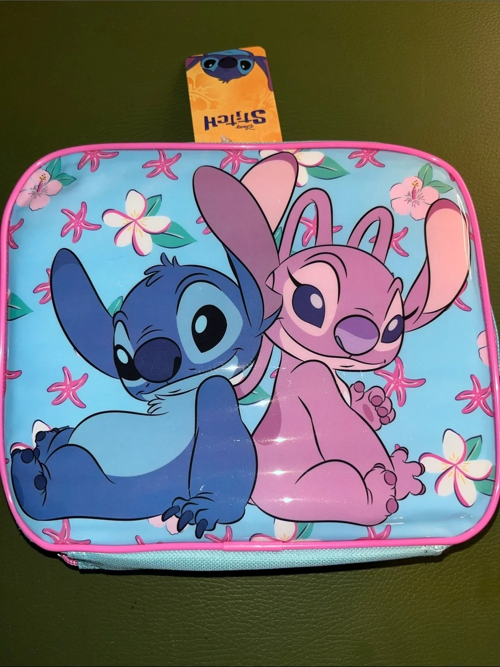 Disney Kids Backpack and Lunch Bag Set - Blue, Pink